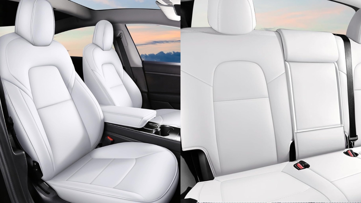 AOMSAZTO Tesla Model Y Seat Covers: Upgrade Your 2025 Model Y Interior with Style and Protection