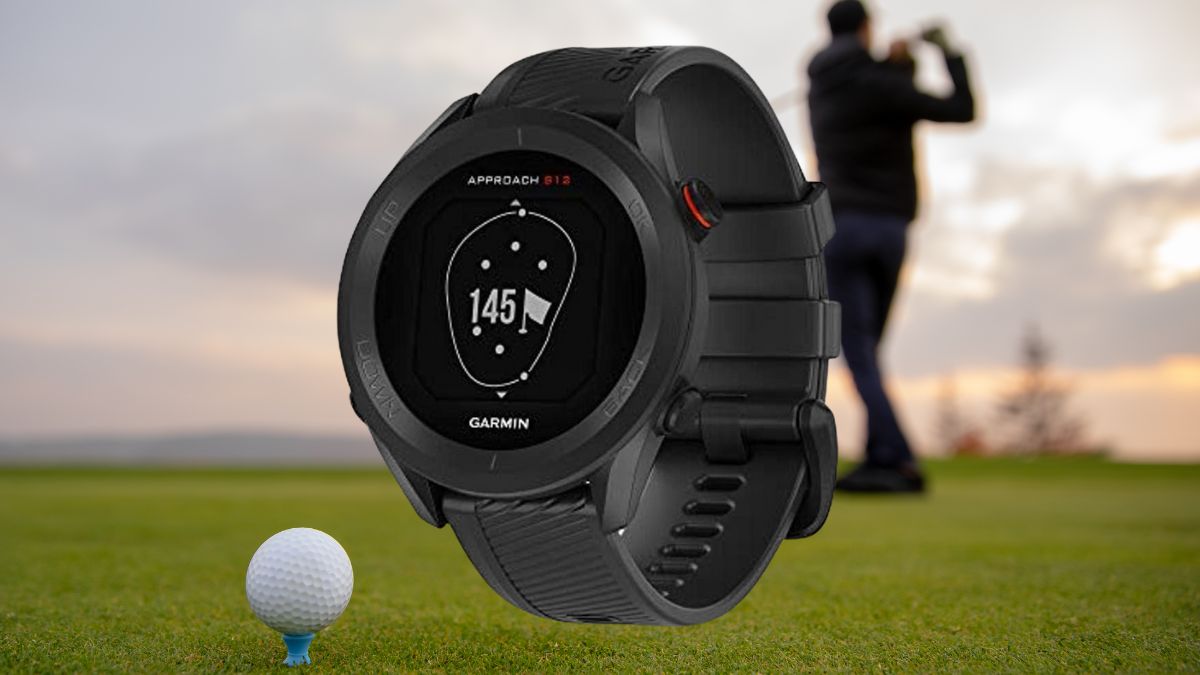 Garmin Approach S12, Easy-to-Use GPS Golf Watch