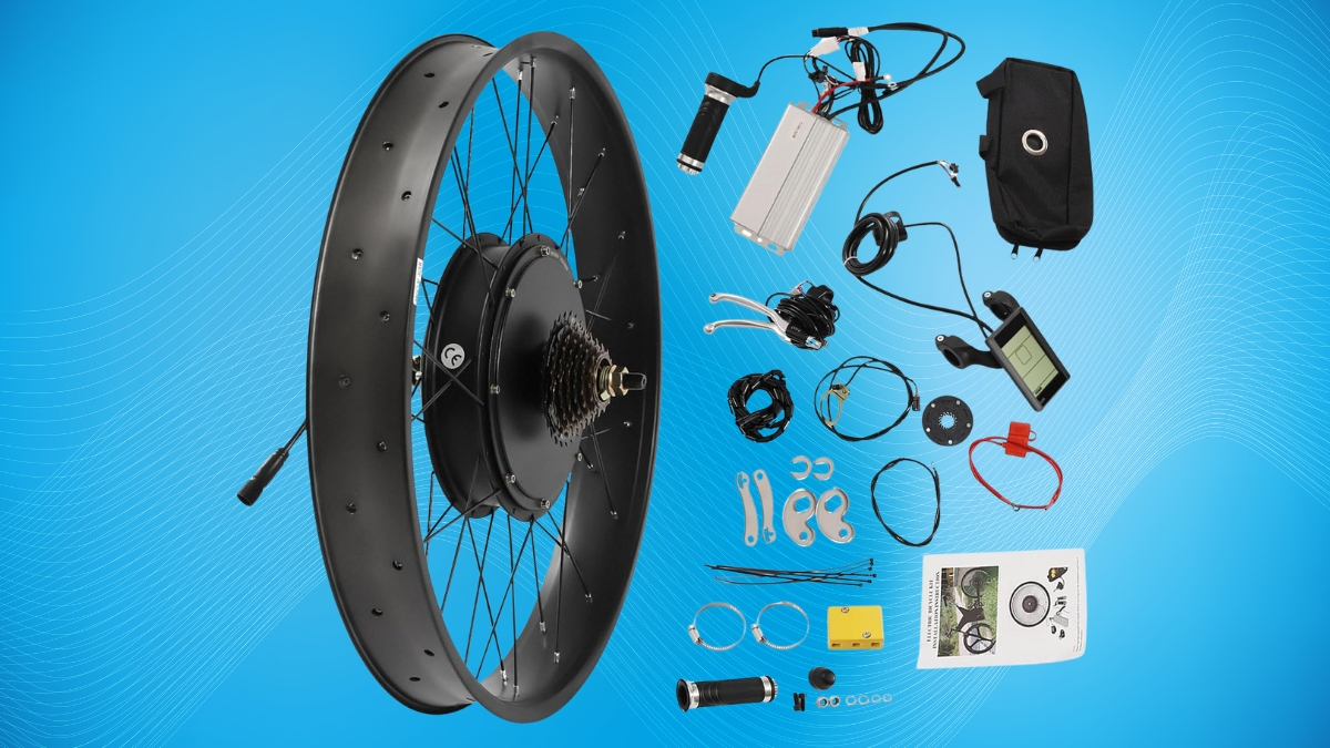 What This Electric Fat Bike Conversion Kit Can Do Will Shock You