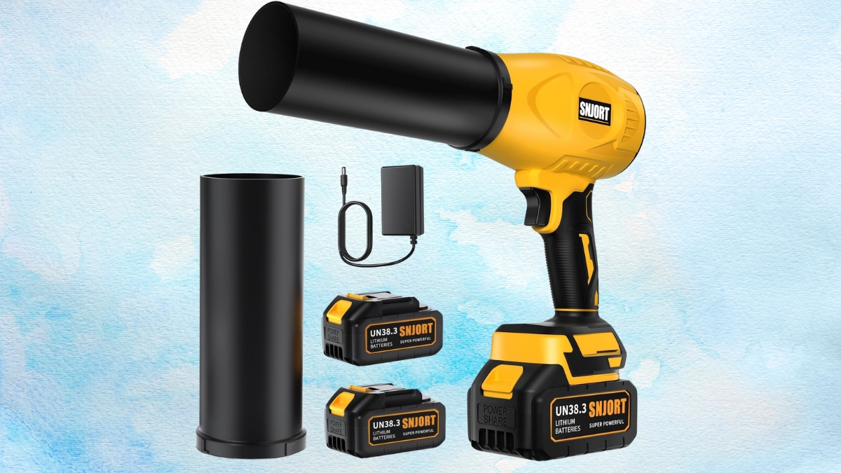 You’ll Wish You Bought This Cordless Leaf Blower With Battery And Charger Sooner