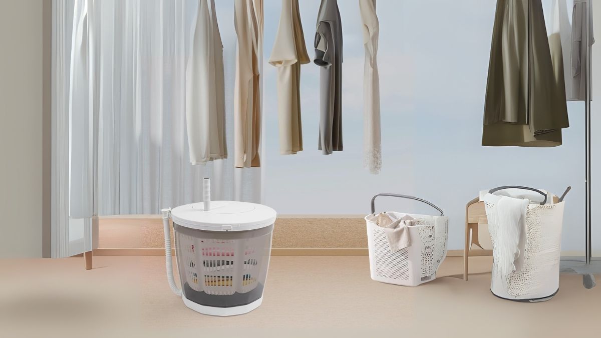 YIYIBYUS Hand Crank Washing Machine: The Ultimate Off-Grid Laundry Solution for RV & Travel