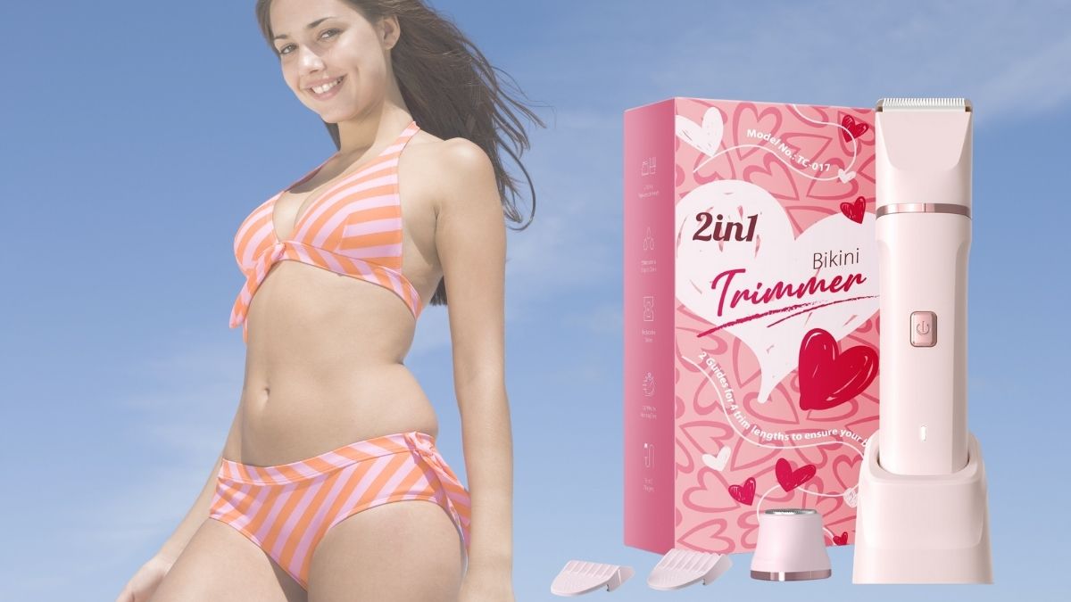 Painless Electric Razor with IPX7 Waterproof Design