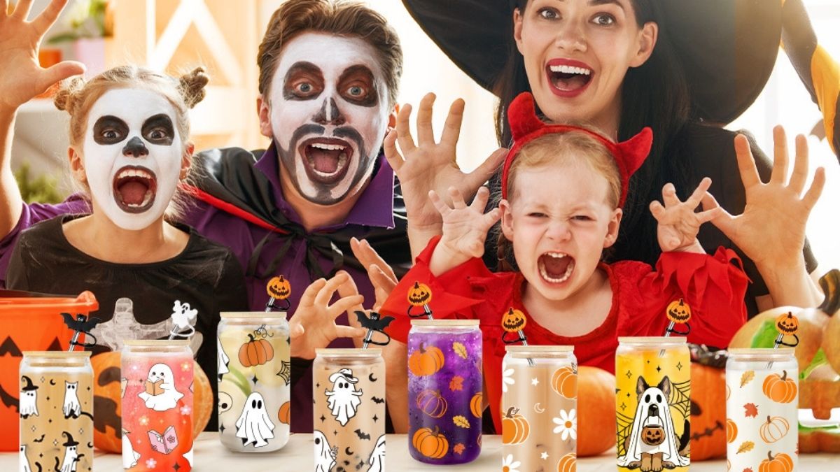 Frerdui Halloween Ghost Skull Pumpkin Fall Cup: Your Must-Have Halloween Tumbler for 2025