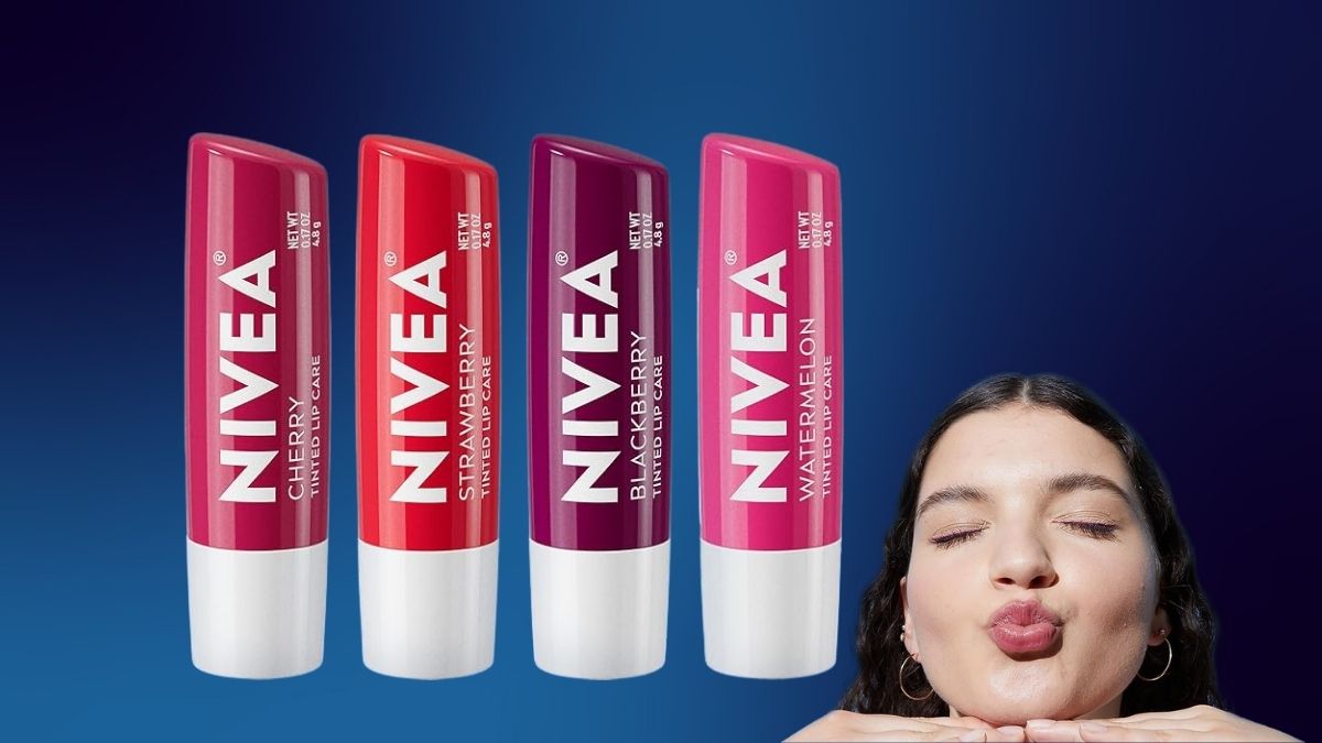NIVEA Fruity Tinted Lip Balm Variety Pack