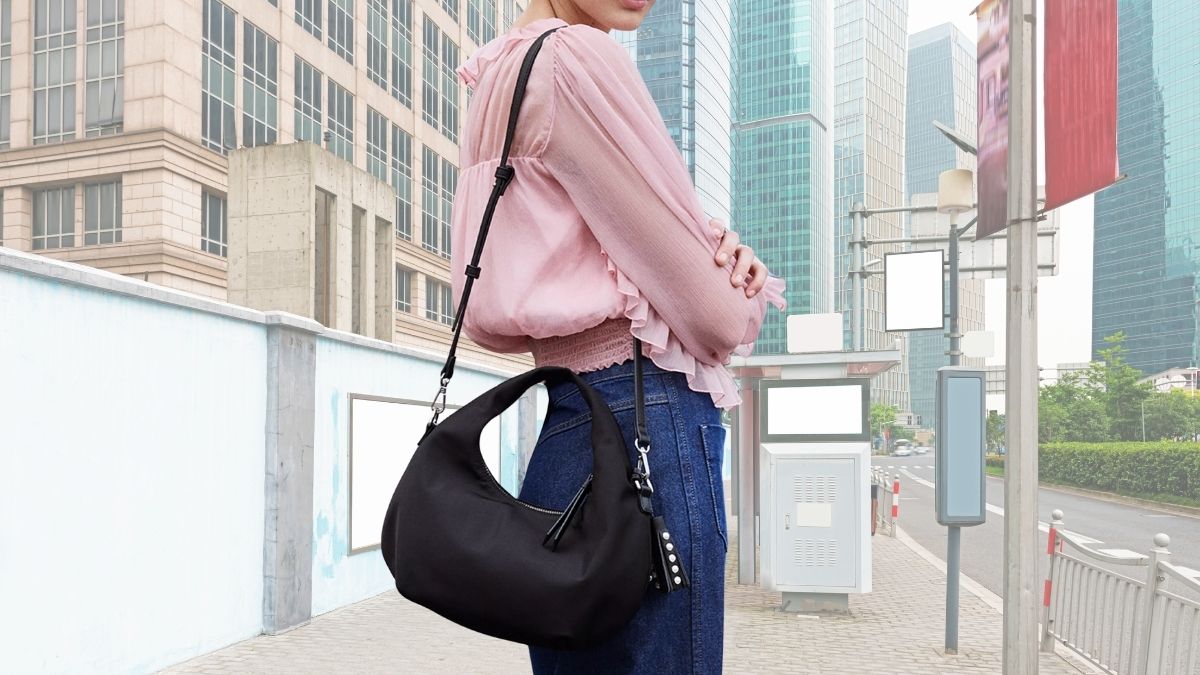 LKB London Bow Black Clutch Bag: Classic Style for Elegant Evenings