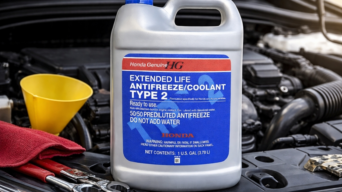 Honda Genuine Extended Life Antifreeze/Coolant Type 2: Complete OEM Fluid Guide