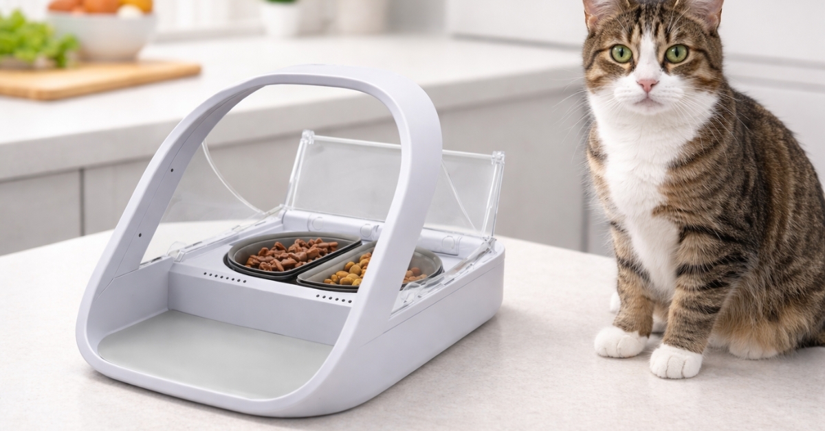SureFeed Microchip Pet Feeder Connect: Smart Feeding Control for Multi-Pet Homes