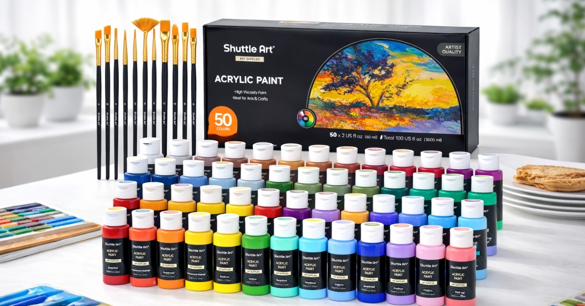 Shuttle Art Acrylic Paint: Complete Guide to Sets, Prices, and Creative Possibilities