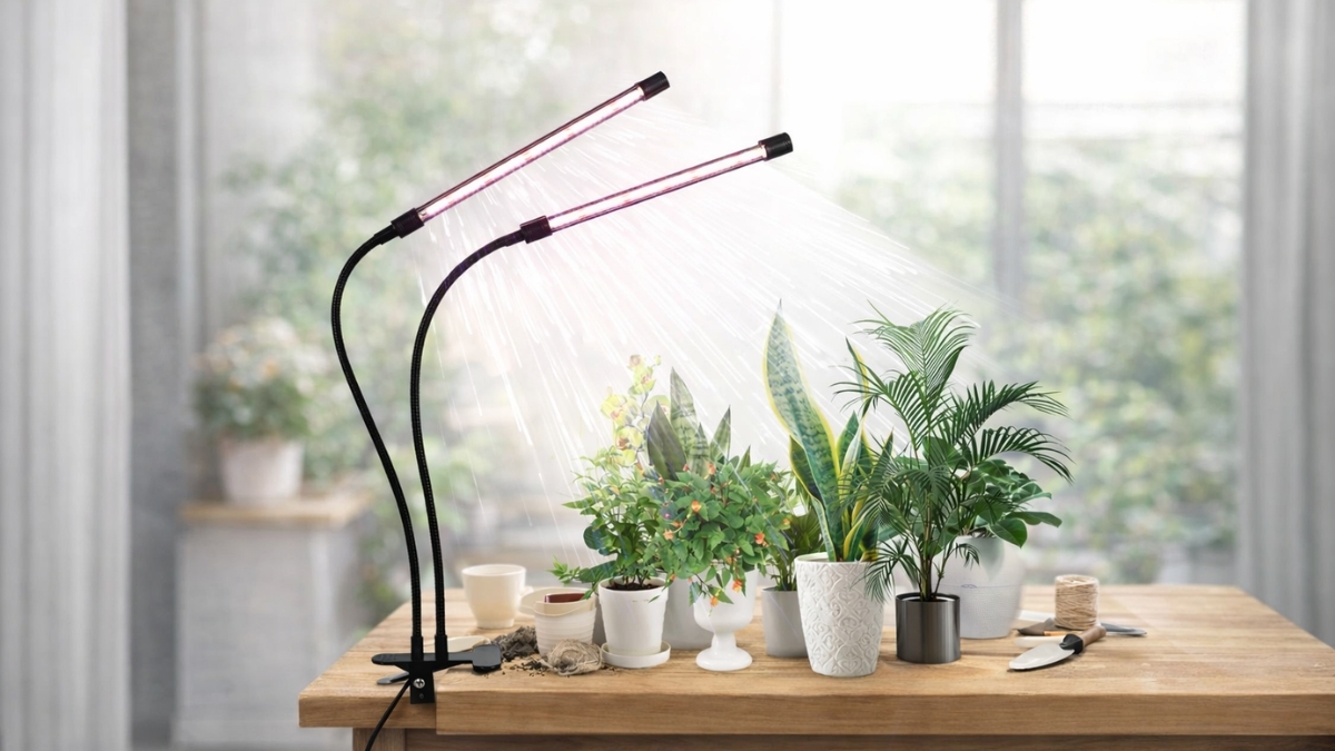 GooingTop LED Growing Lamp: A Practical Indoor Light for Healthy Plants