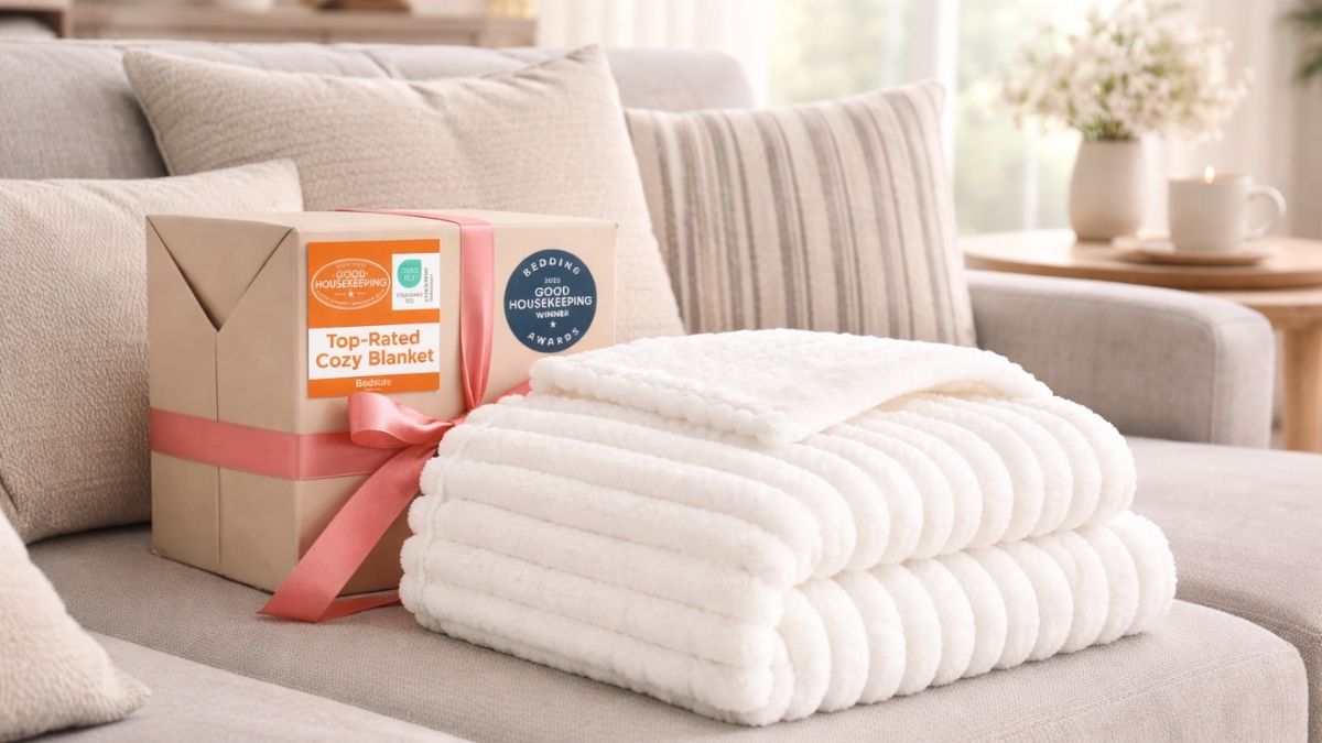 Bedsure GentleSoft White Throw Blanket: Cozy Comfort That Fits Real Life