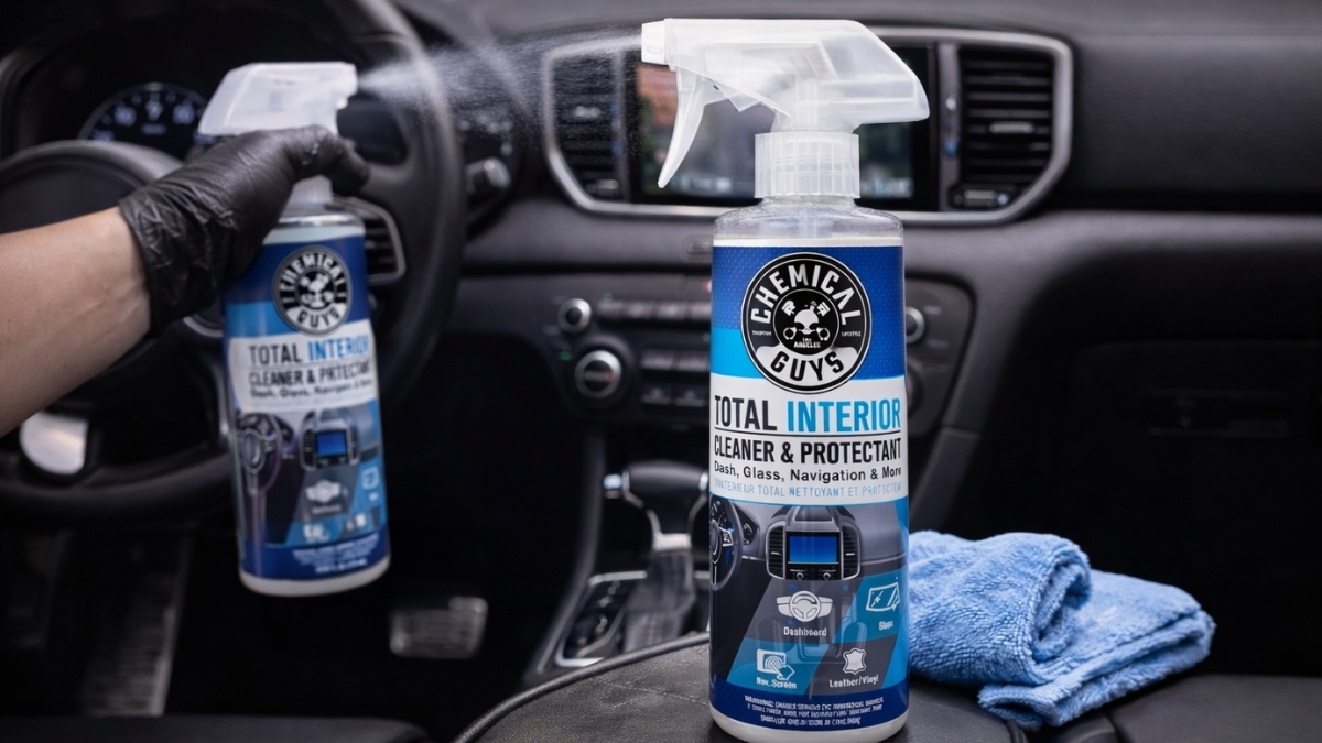Chemical Guys Total Interior Cleaner & Protectant: Complete Interior Cleaning Guide