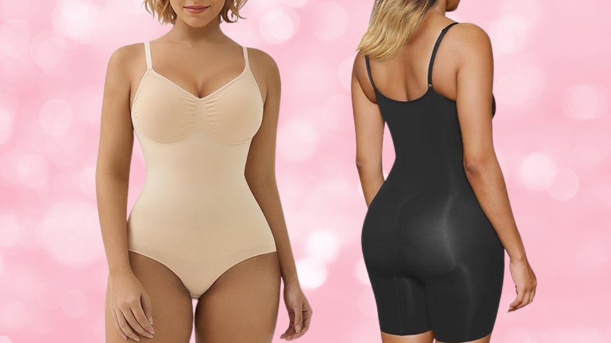 SHAPERX Women’s Seamless Shapewear Bodysuit: Sculpt, Smooth, and Feel Confident Every Day