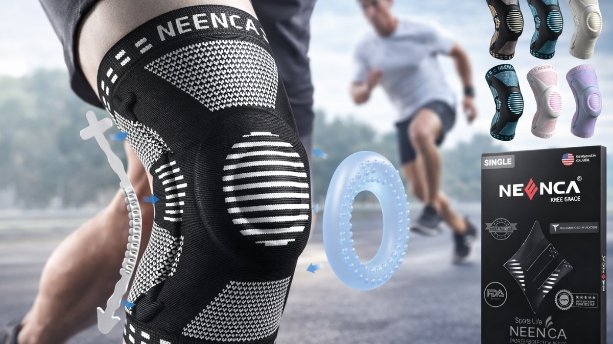 NEENCA Professional Knee Brace: Medical-Grade Support for Pain Relief & Recovery