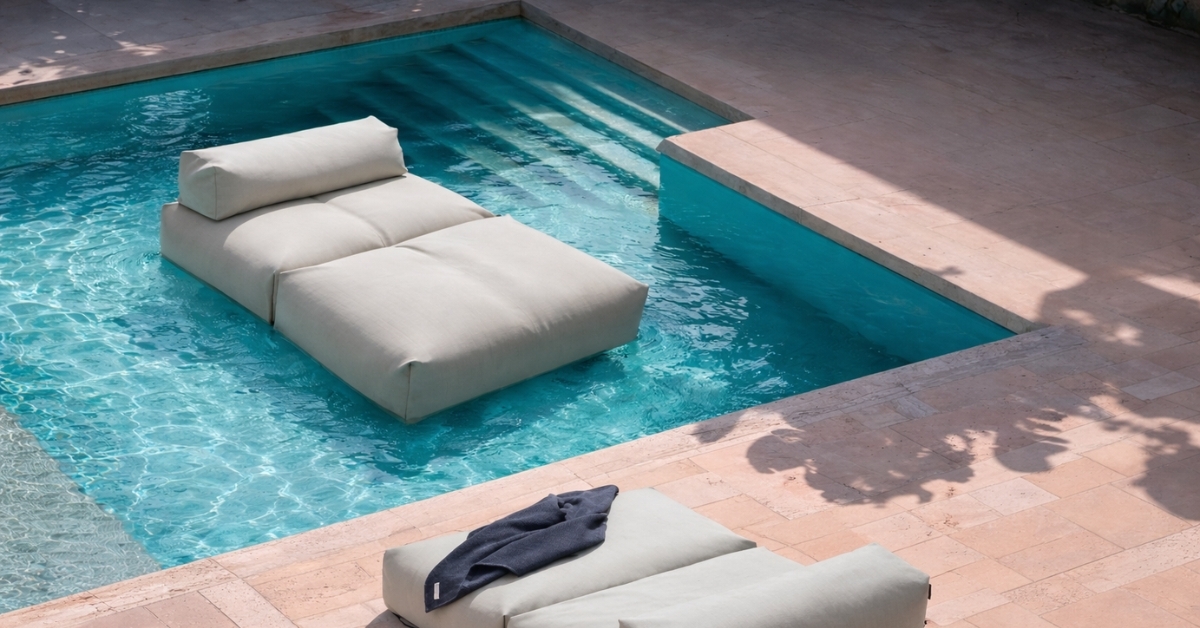 This Poolsofa from BADESOFA Will Make Your Patio Luxurious All the Way