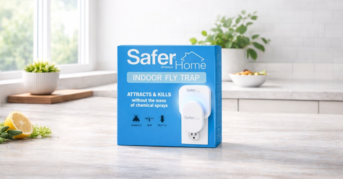 Safer Home Indoor Plug-In Fly Trap: The Ultimate Chemical-Free Solution for Flying Pests