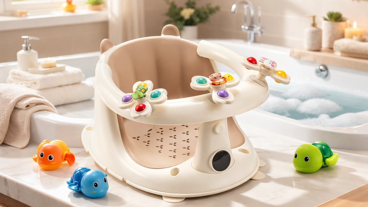 SEKI Baby Bath Seat: Safe Support for Stress-Free Bath Time