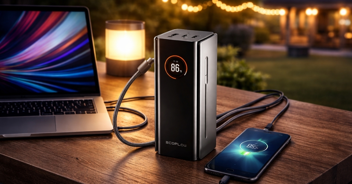What EcoFlow RAPID Pro Power Bank Does for Your Workday