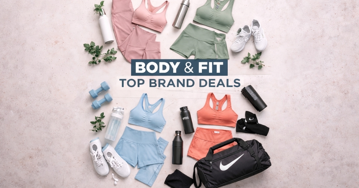 Body & Fit Top Brand Deals Help You Save Big on Premium Fitness Essentials