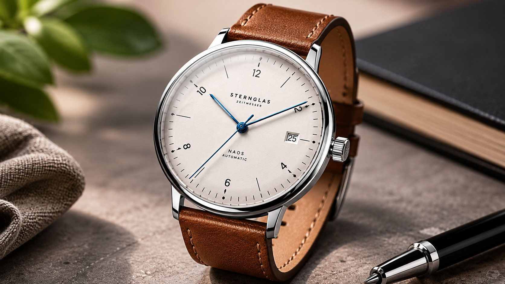 Why Minimalist Watch Collectors Are Choosing the Sternglas Naos Bauhaus Automatic Watch