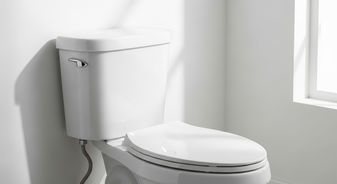 American Standard Champion 4 toilet with powerful 4-inch accelerator flush valve and EverClean antimicrobial surface technology