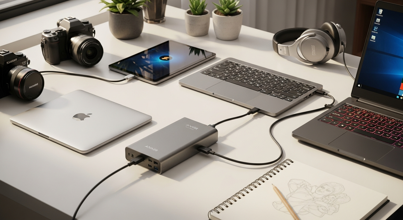 Can the Anker Prime Power Bank 26K 300W Really Charge Multiple Laptops at Once? A Creator’s Deep Dive