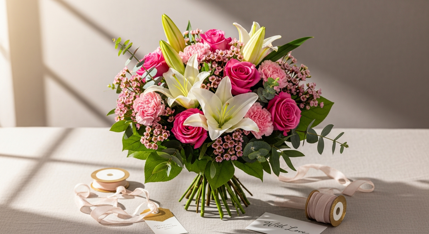Why the Simply Pink Rose & Lily Bouquet Remains a Trusted Choice for Meaningful Gifting