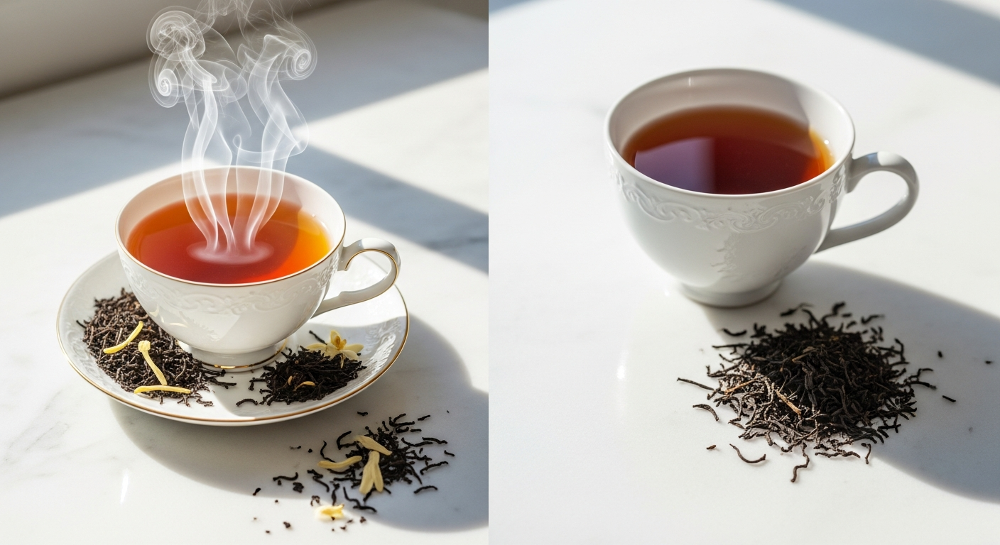 Art of Tea Earl Grey Crème loose-leaf tea blend with organic black tea and French vanilla