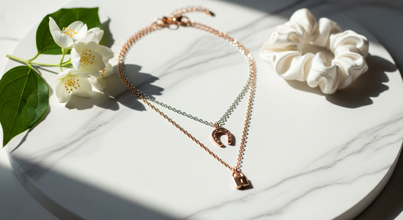 Herradura Lock Layered Necklace Set: Master the Art of Demi-Fine Jewelry Layering in 2026