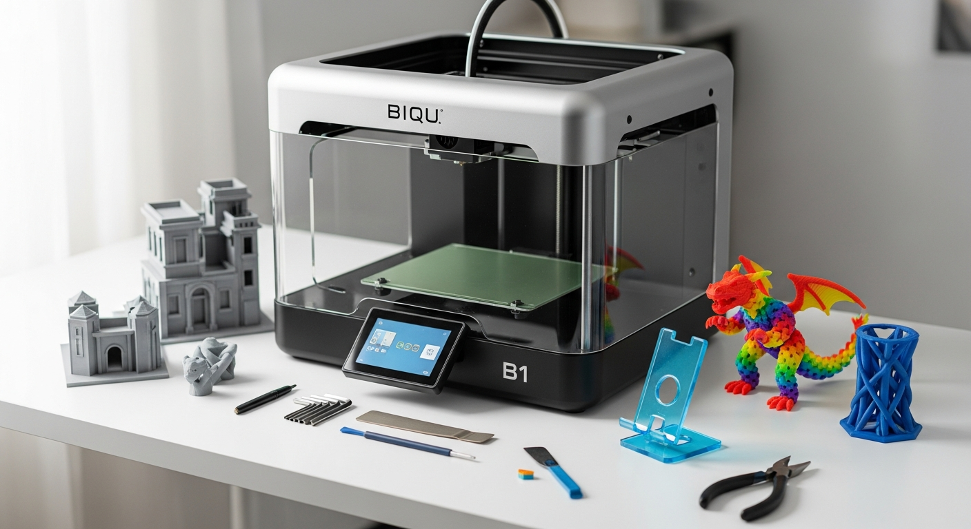 BIQU B1 FDM 3D Printer: The Best Budget 3D Printer for Makers and Hobbyists