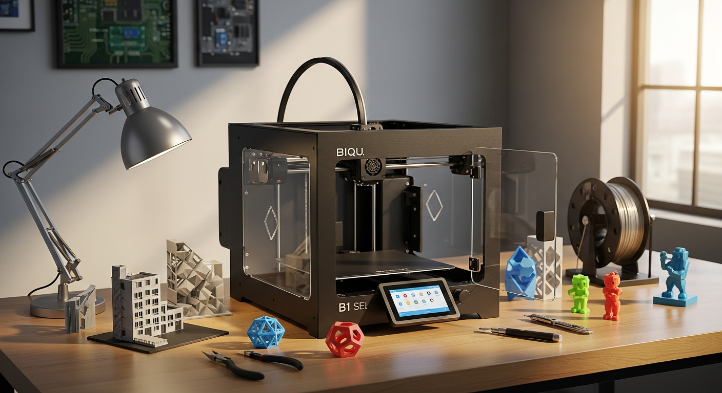 BIQU B1 SE PLUS 3D Printer for Makers & Tinkerers: Upgrade Your Printing Game Without Breaking the Bank