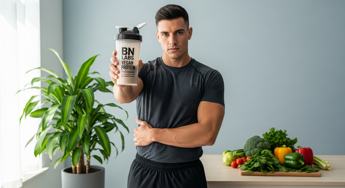 Plant-Based Athletes: Why BN Labs Organic Vegan Protein Powder Dominates Muscle Recovery