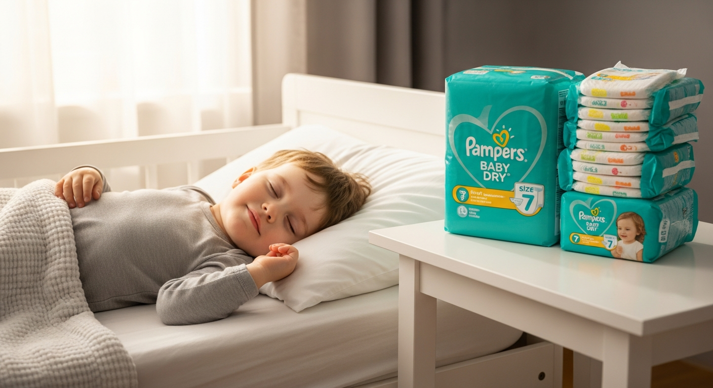 Pampers Baby Dry Diapers for Toddlers: Why Parents Choose Size 7 Mega Packs for Overnight Protection