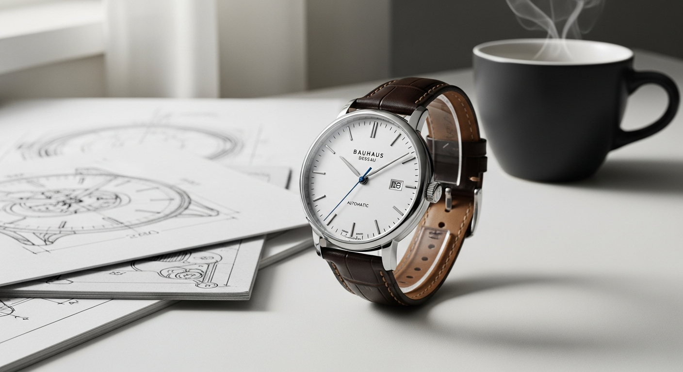 Why Design Professionals Choose the Bauhaus Dessau Automatic Men’s Watch for Everyday Sophistication