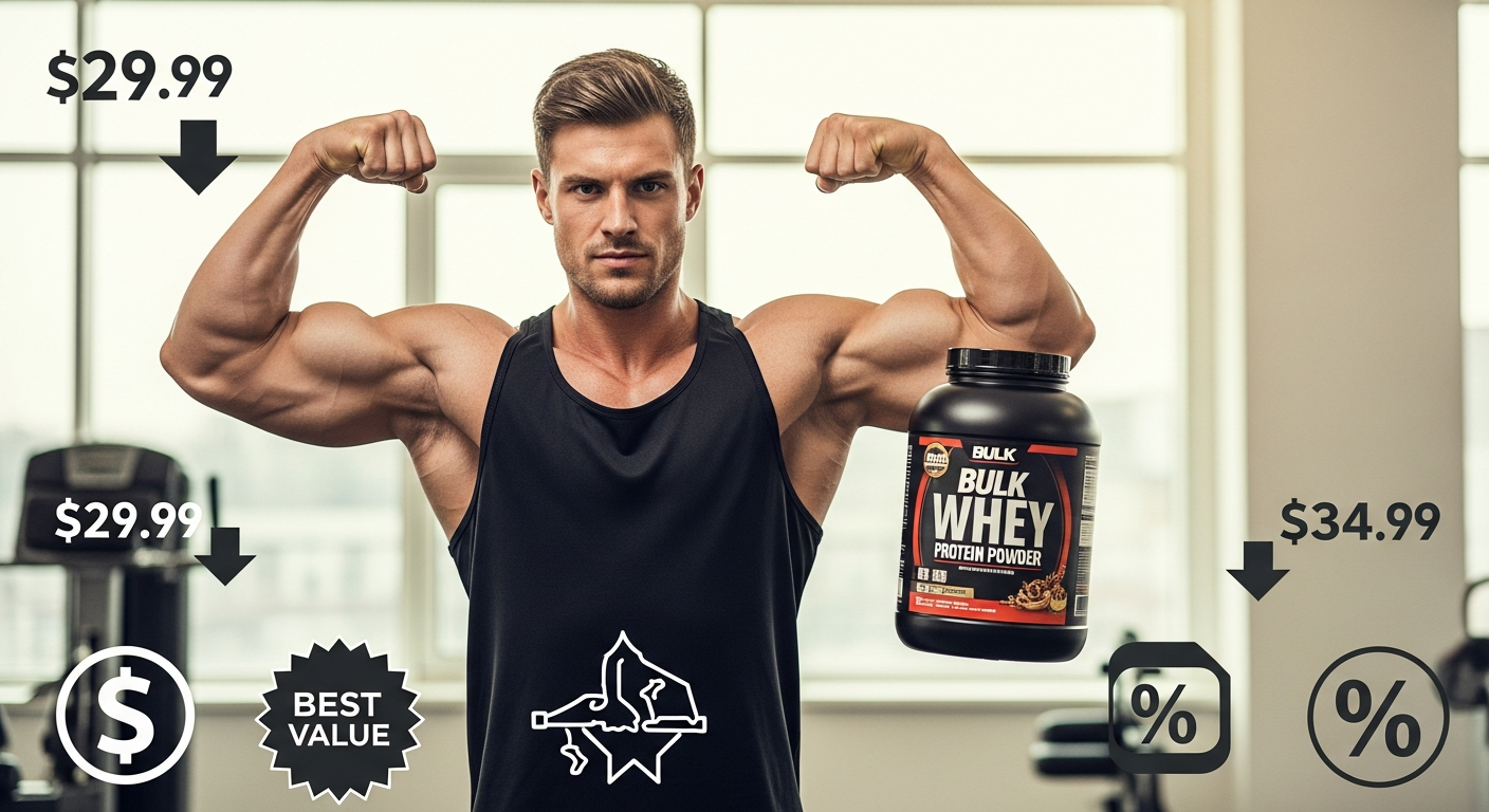 Budget-Friendly Muscle Building: How Bulk Pure Whey Protein Powder Delivers Results Without Breaking the Bank