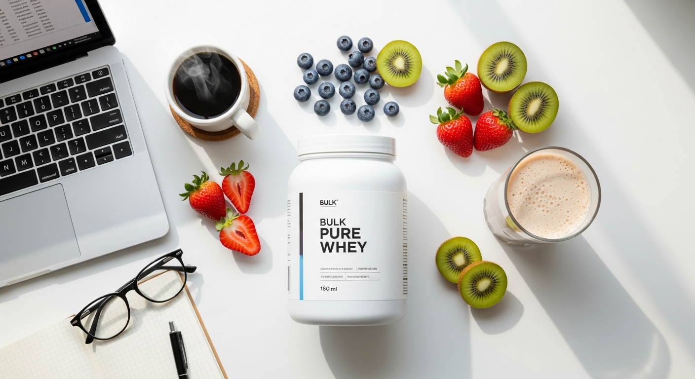 Bulk Pure Whey Protein Powder for Busy Professionals: Fuel Your Day Without the Gym Obsession
