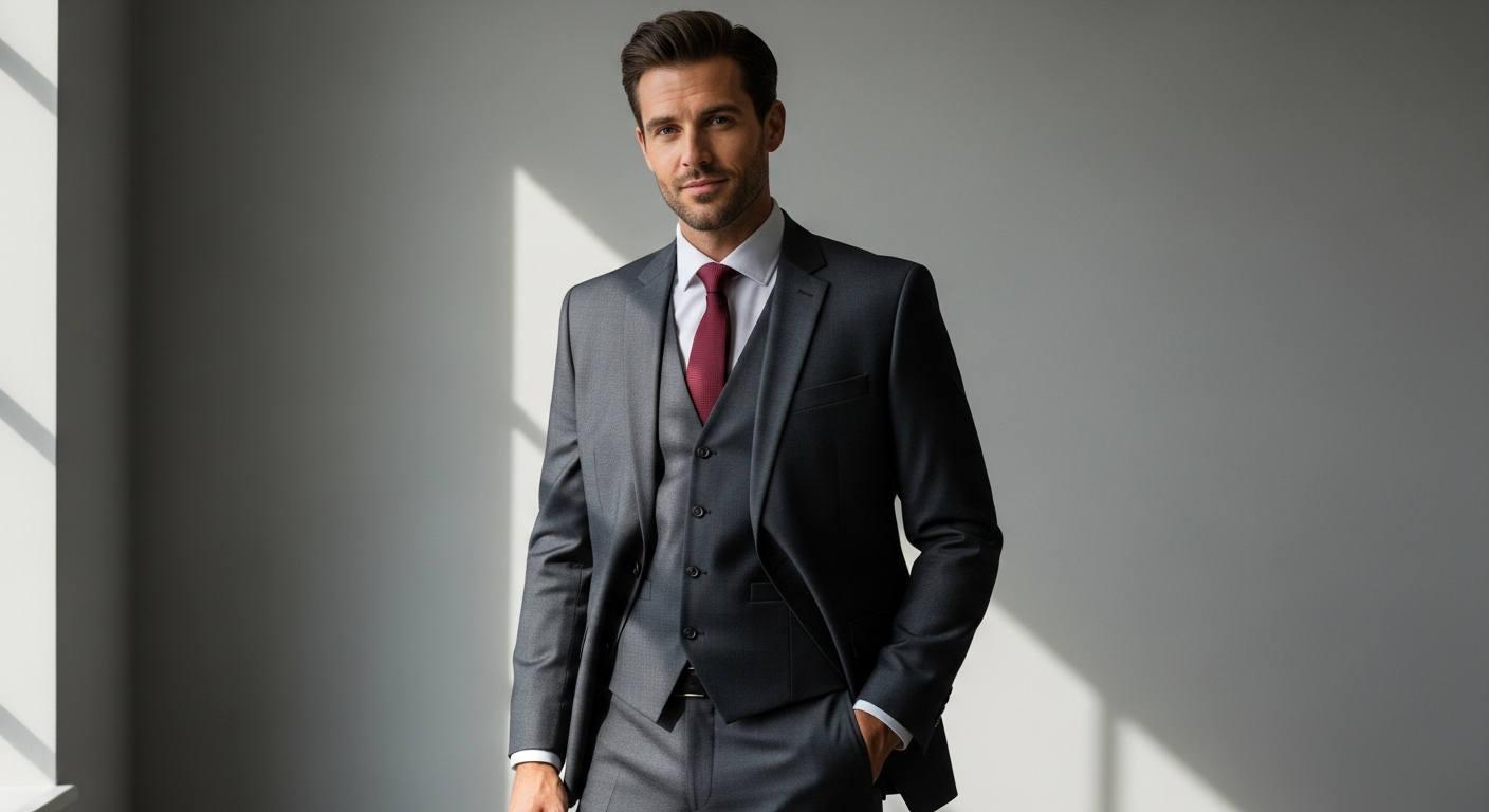 COOFANDY Men’s 3-Piece Slim Fit Suit Set: Versatile Styling for Every Occasion Under $110
