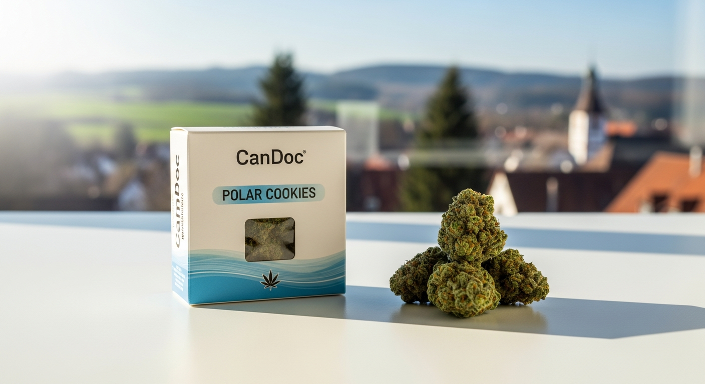 CanDoc Polar Cookies medical cannabis strain with citrusy terpene profile