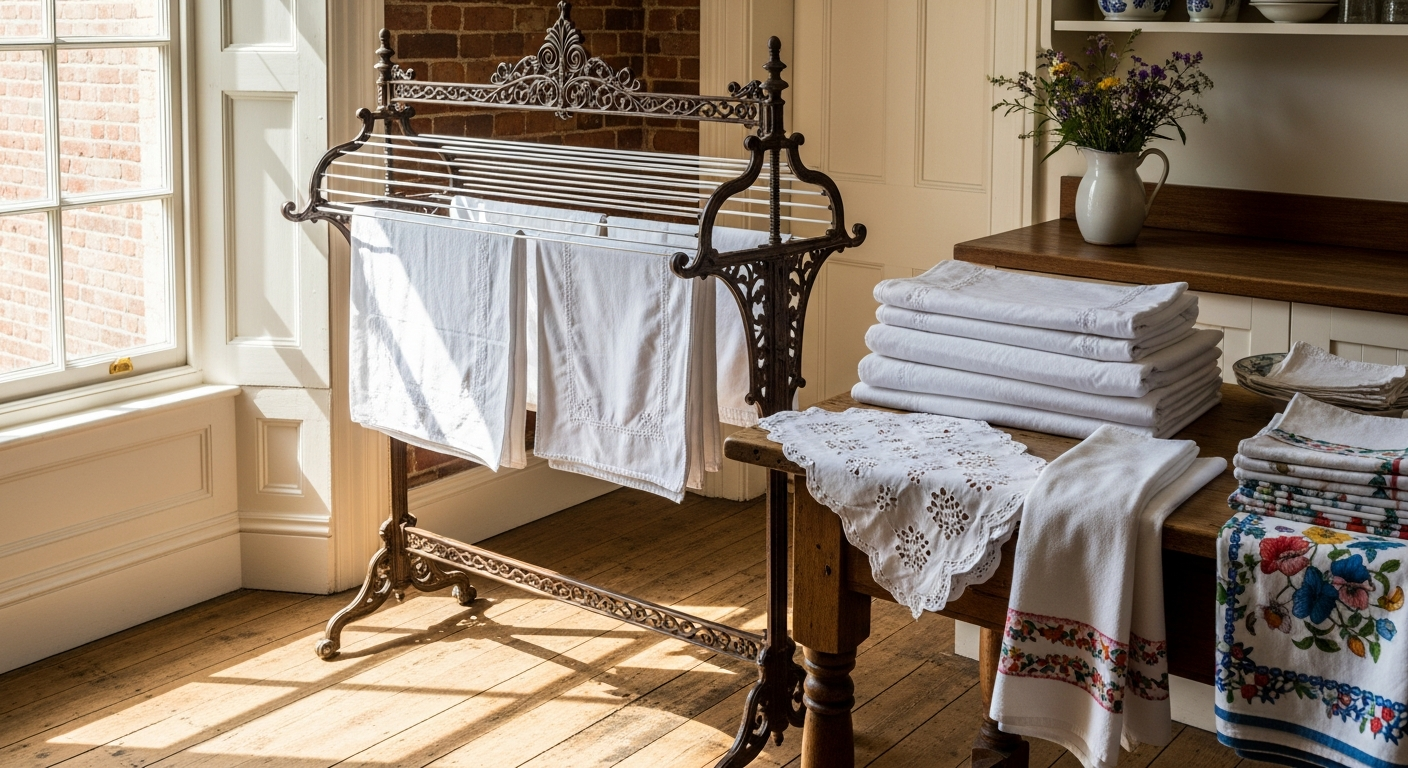 Cast Iron Victorian Kitchen Maid Clothes Airer: Complete Guide to Heritage Laundry Solutions