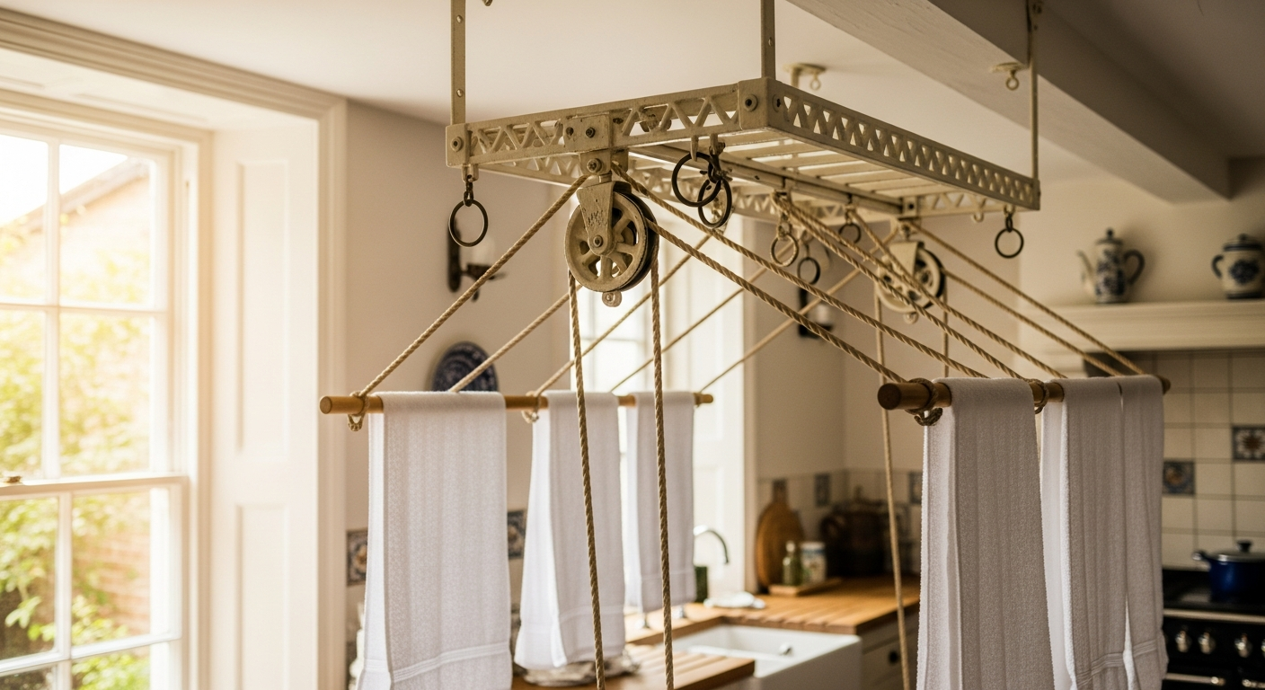How to Install a Cast Iron Pulley Clothes Airer: A Complete DIY Guide for Period Homes