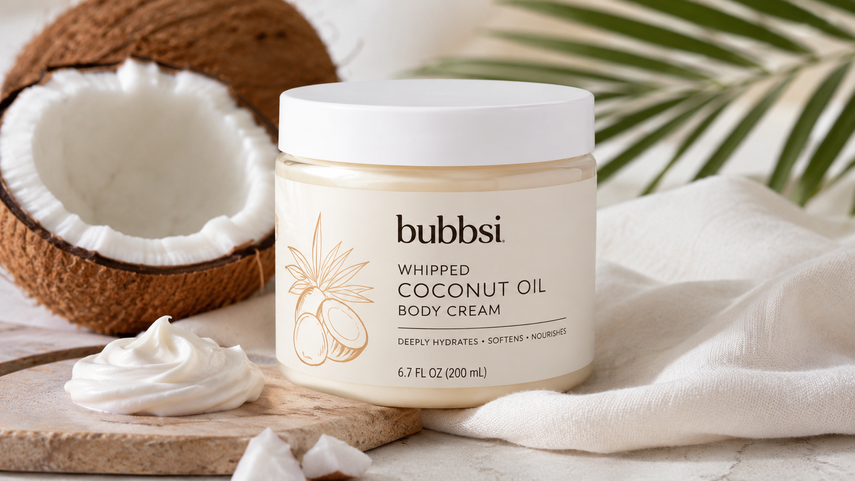 Why Bubbsi Whipped Coconut Oil Body Cream Keeps Your Baby’s Skin Extra Soft