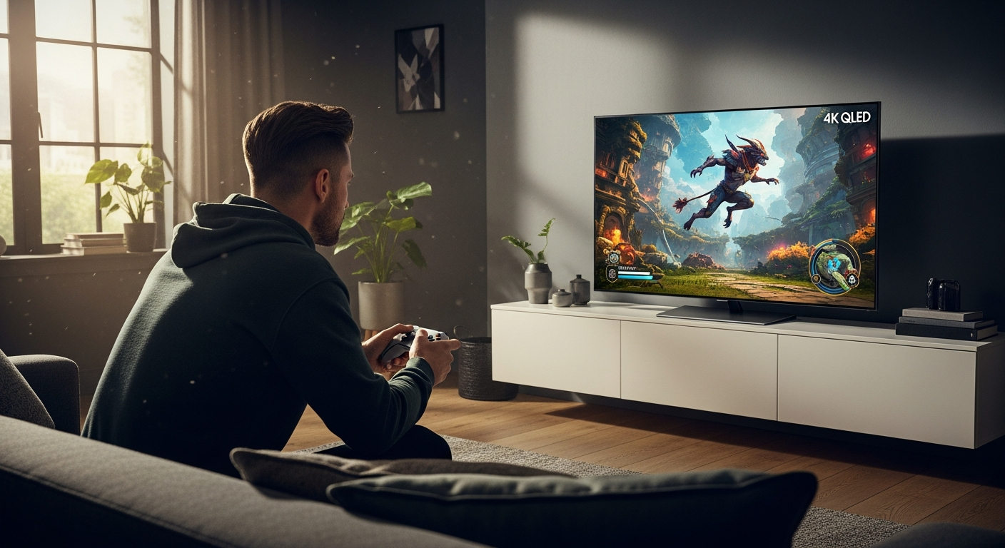 Gaming on Samsung 4K QLED Smart TV: Why Gamers Are Switching in 2026