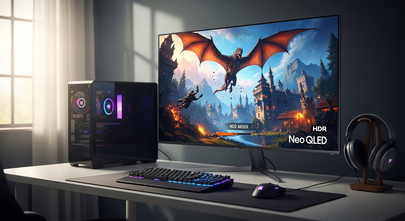 Samsung Neo QLED 4K Smart TV for Gamers: Why HDMI 2.1 and AI Upscaling Matter in 2026