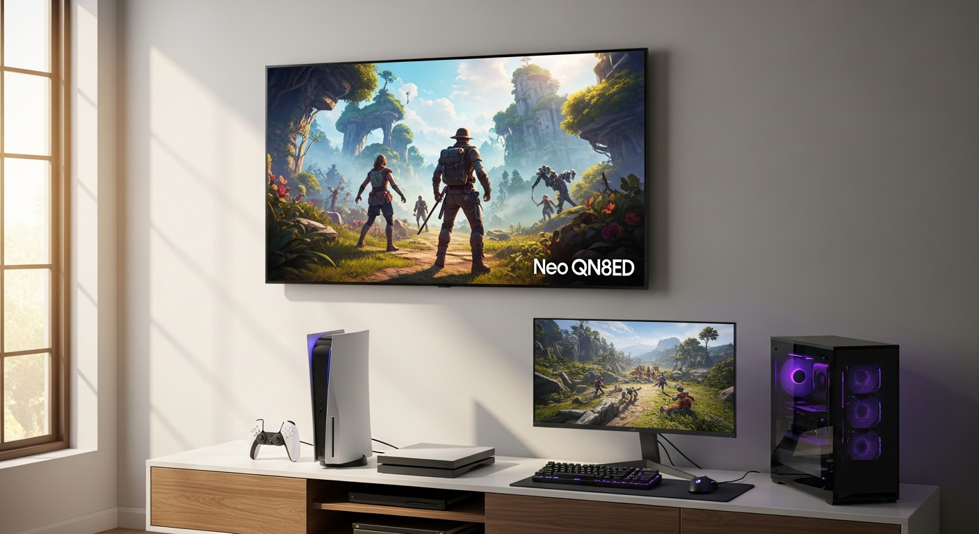 Samsung QN80F Neo QLED 4K TV: Ultimate Gaming Television for Console and PC Gamers 2026