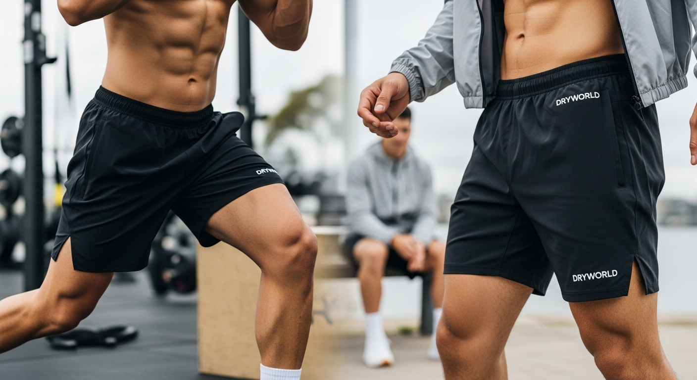 DRYWORLD Core D Pro Athletic Shorts: The Athleisure Essential That Crushes Workouts and Weekend Plans