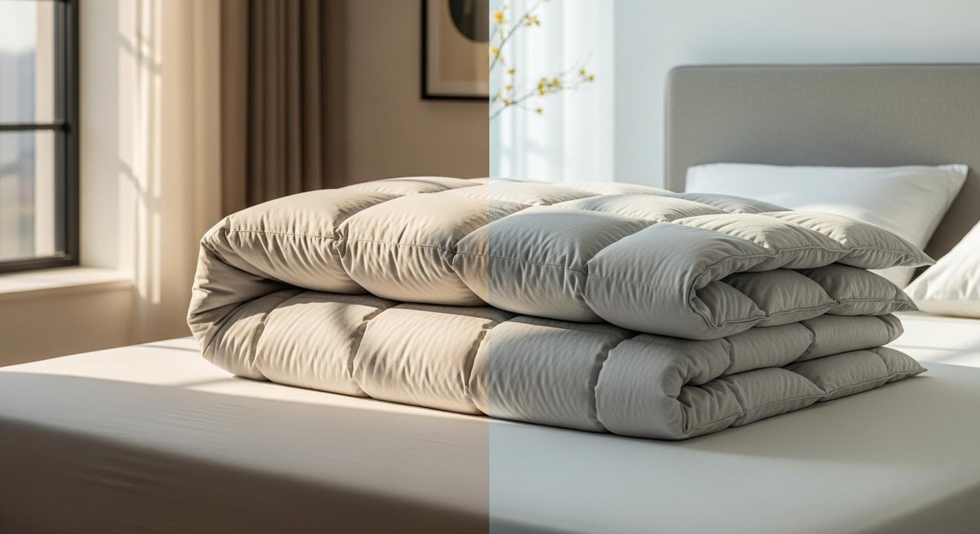 How the Daunenstep D200 4 Seasons Down Duvet Solves Year-Round Temperature Control (Without Breaking the Bank)