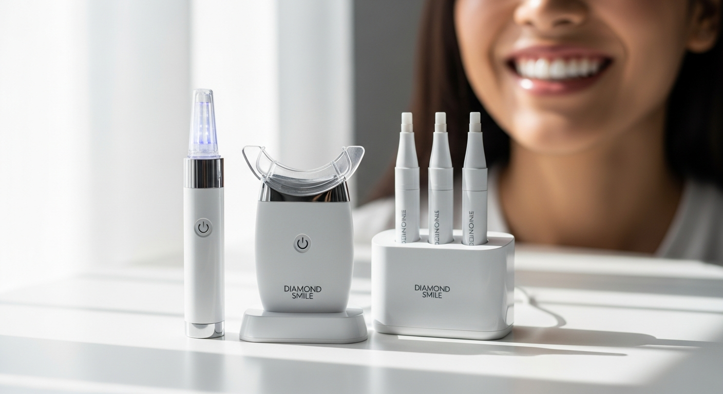 Diamond Smile At-Home Teeth Whitening Kit: Professional Results Without the Professional Price Tag
