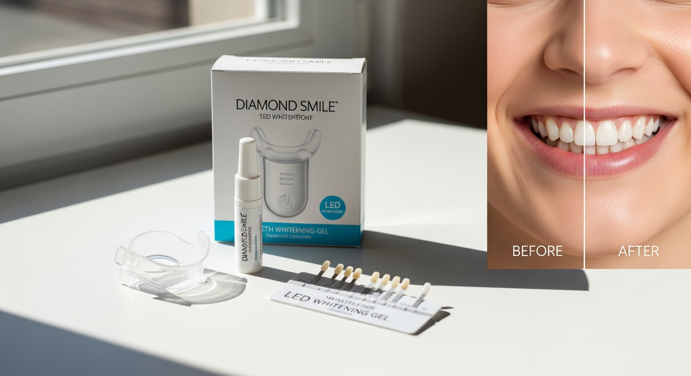 Can the Diamond Smile LED Teeth Whitening Kit Deliver Results for Sensitive Teeth? A Realistic Guide for Cautious Buyers