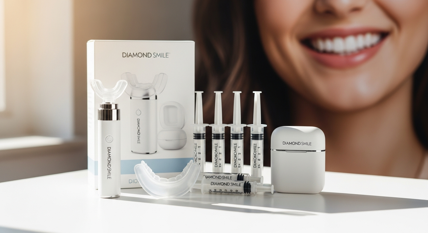 How to Use Diamond Smile LED Teeth Whitening Kit for Maximum Results at Home
