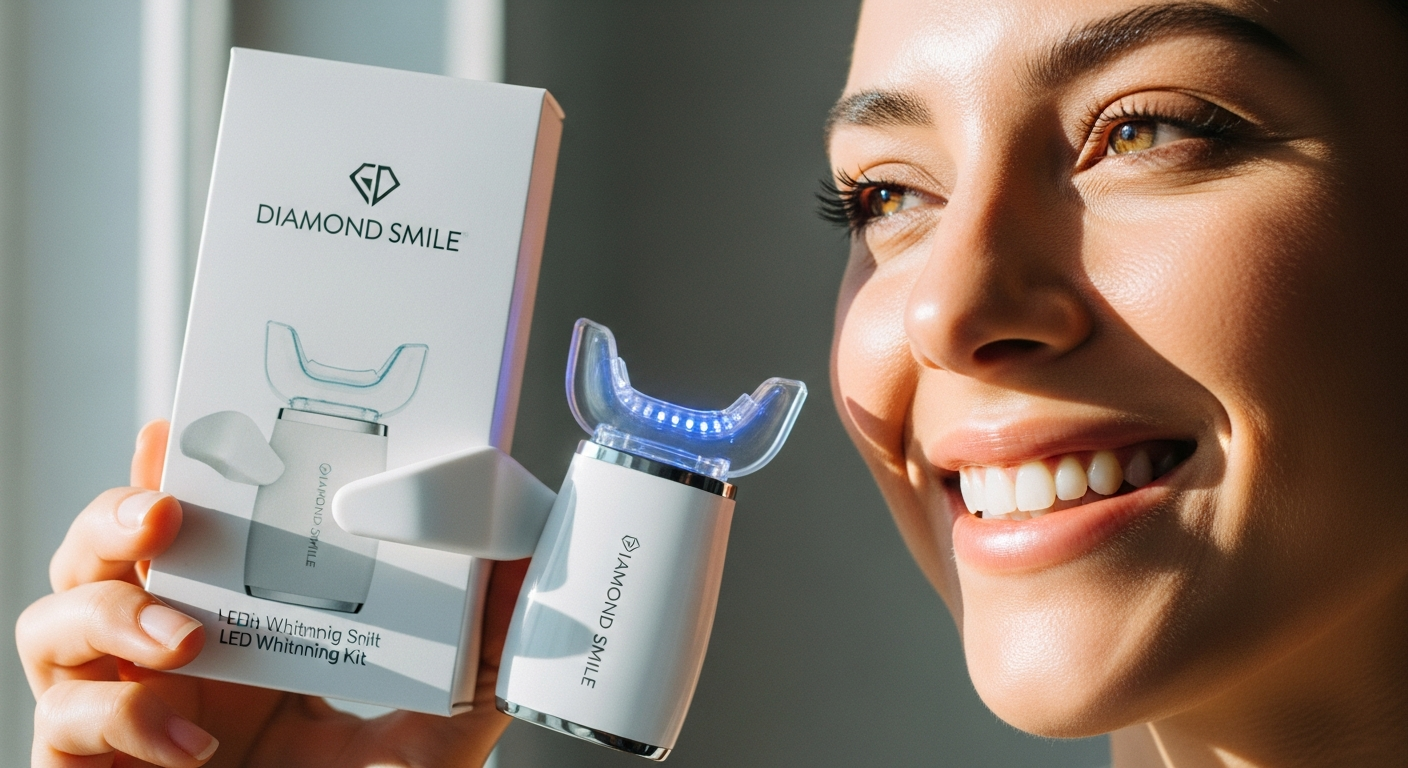 Can the Diamond Smile LED Teeth Whitening Kit Deliver Results for Sensitive Teeth? A Practical Guide for Cautious Buyers