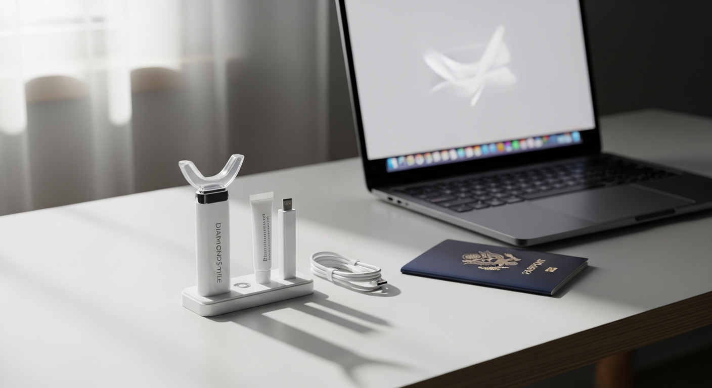 How Travel-Friendly Is the DiamondSmile Premium Teeth Whitening Kit? A Portable Smile Solution for On-the-Go Professionals